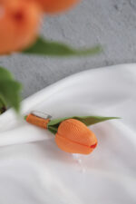 İncili Islak Turuncu Lale Gelin Çiçeği - Görsel 5