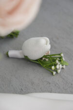 Lale Gala Gül Soft Gelin Buketi - Görsel 5