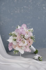 Lale Gala Gül Pembe Somon Beyaz Gelin Çiçeği - Görsel 3