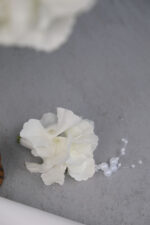 İncili Beyaz Ortanca Gelin Buketi - Görsel 5