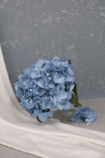 İncili Mavi Ortanca Gelin Buketi - Görsel 2