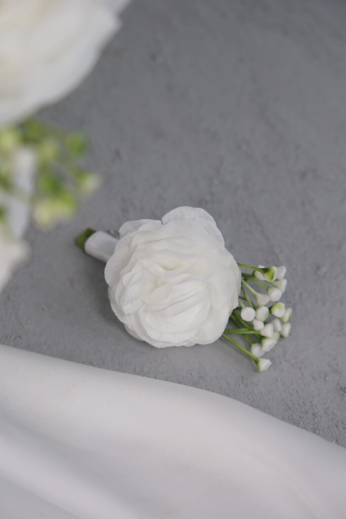 Doğal Gül Damat Yaka Çiçeği - Görsel 1