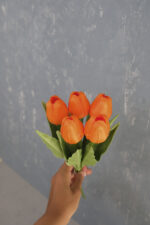 Turuncu 5’li Lale Demet - Görsel 2