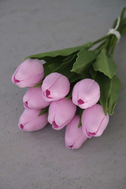 Pembe 8’li Lale Demet